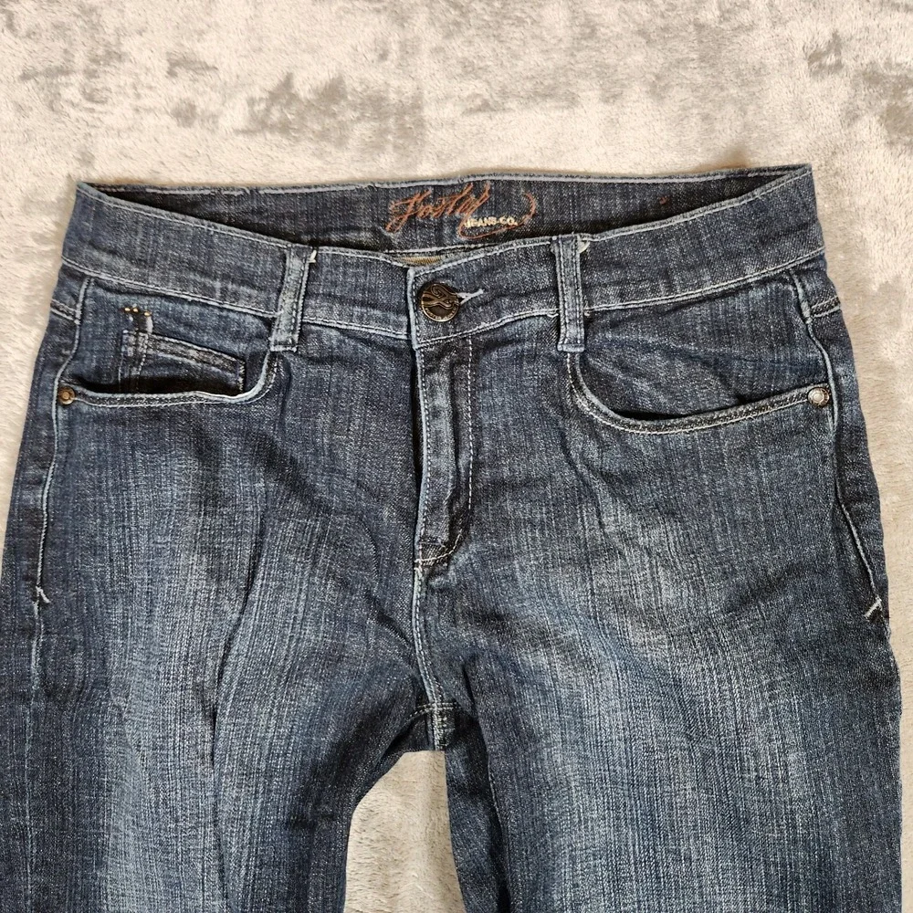 Foster Jeans Women's‎ Size 8 31X32 Mid-Rise Bootcut Classic Blue Pre-Owned